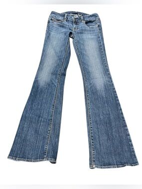American Eagle Y2K Artist Super Stretch Low Rise Women’s Jeans Size 4 Long
